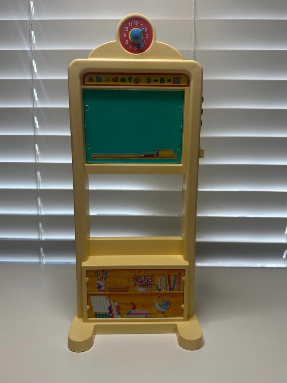 Vintage Barbie Doll School Chalkboard WORKING